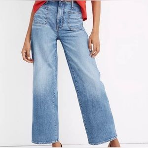 Madewell Wide Leg Crop Delancey